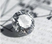 diamant 1.07ct kulatý briliant