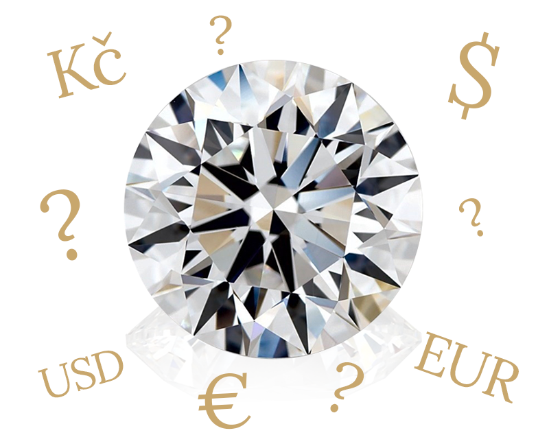 ceny přírodních diamantů