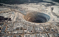 Primární naleziště Diamond Pipe Mining