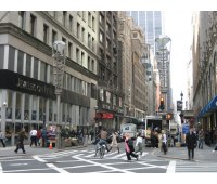 Veřejný obraz o diamantové čtvrti v New Yorku