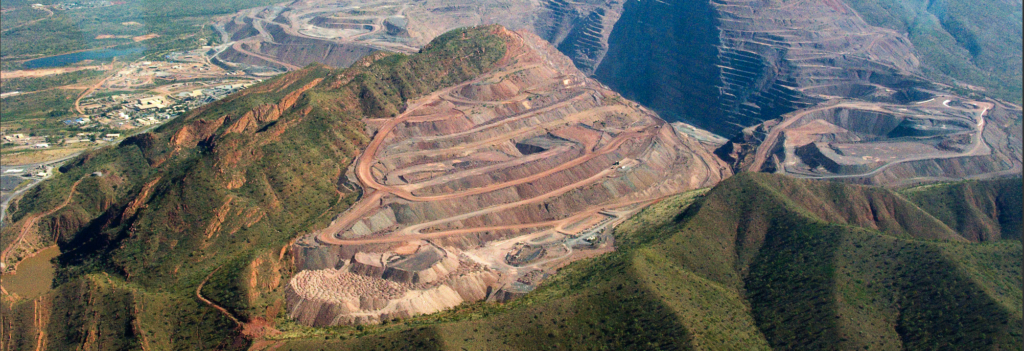 Australský diamantový důl Argyle
