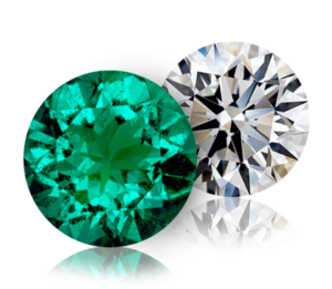 hmotnost smaragdu a diamantu