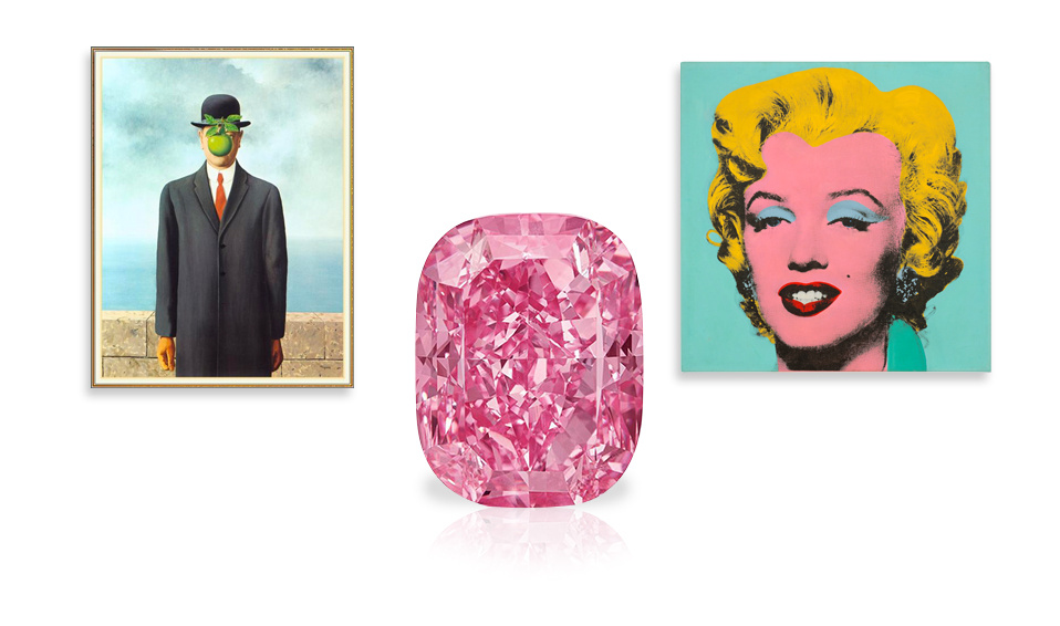 Růžový diamant The Eternal Pink a umění