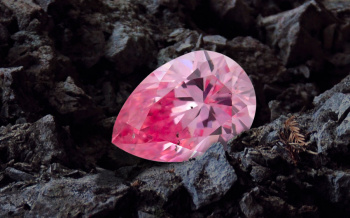 růžový diamant z dolu Argyle