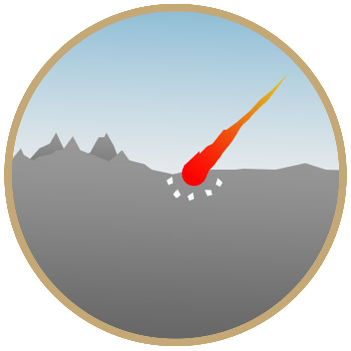 Vznik diamantů v místech dopadu asteroidů