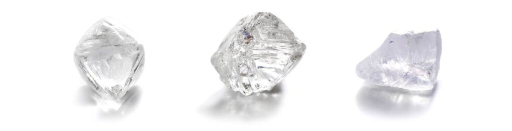 Surové přírodní diamanty Surové přírodní diamanty
