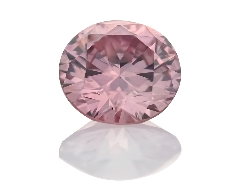 Argyle！FANCY INTENSE PINK 0.180ct RD Růžový diamant 0.18ct Fancy 