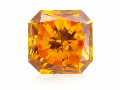 0.27ct Fancy Vivid Orange/SI1 s IGI certifikátem