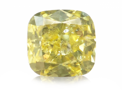 0.54ct Fancy Intense Yellow/I1 s IGI certifikátem