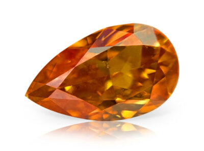 0.80ct Fancy Vivid Yellowish Orange/SI1 s GIA certifikátem