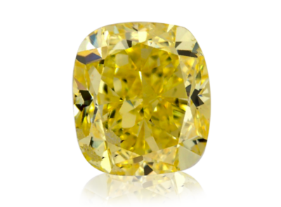 0.87ct Fancy Vivid Yellow/SI1 s IGI certifikátem