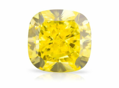 1.02ct Fancy Vivid Yellow/VVS1 s GIA certifikátem