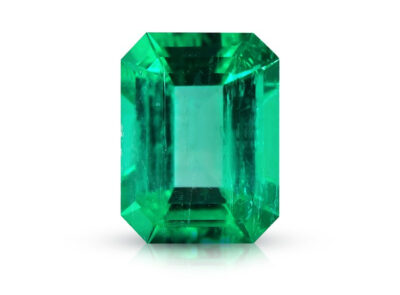 smaragd 1.01ct green, Kolumbie - Muzo, insignificant s CD certifikátem