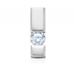 Diamantový přívěsek model VVDiamonds 15 - 14k bílé zlato