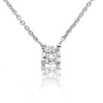 Diamantový přívěsek model VVDiamonds 19 - 14k bílé zlato