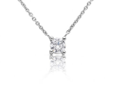 Diamantový přívěsek model VVDiamonds 19 - 14k bílé zlato