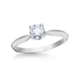 Diamantový prsten model VVDiamonds 80 - 14k bílé zlato