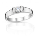 Diamantový prsten model VVDiamonds 14 - 14k bílé zlato