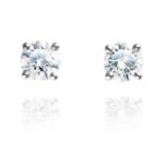 Diamantové náušnice model VVD1amonds 1 - 14k bílé zlato