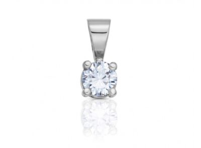 Diamantový přívěsek model VVDiamonds 16 - 14k bílé zlato