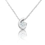 Diamantový přívěsek model VVDiamonds 20 - 14k bílé zlato