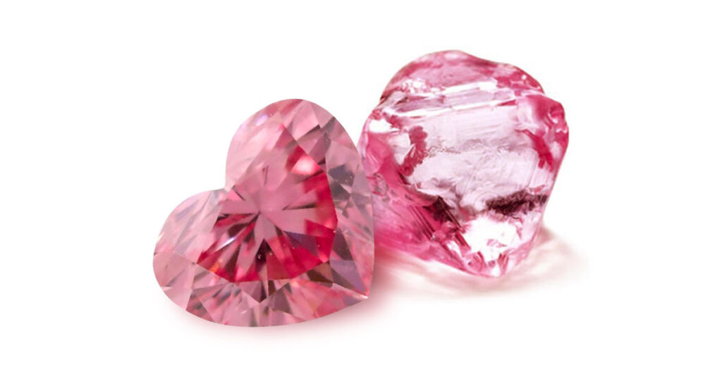 Náhledový obrázek - Růžové diamanty z dolu Argyle