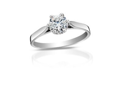 Diamantový prsten model VVDiamonds 30 - 14k bílé zlato