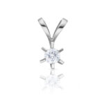 Diamantový přívěsek model VVDiamonds 17 - 14k bílé zlato