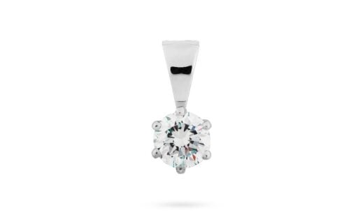 Diamantový přívěsek model VVDiamonds 1 - 14k bílé zlato