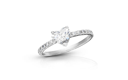 zlatý prsten s diamantem 0.70ct G/VVS2 s GIA certifikátem