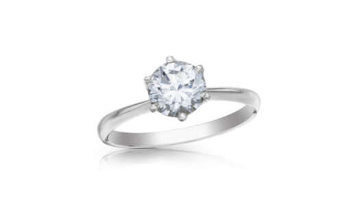 zlatý prsten s diamantem 1.50ct I/VS2 s GIA certifikátem