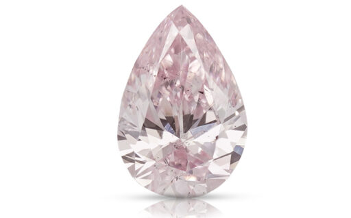 Růžový diamant 0.14ct 7P (Fancy Pink)/SIAV s ARGYLE certifikátem