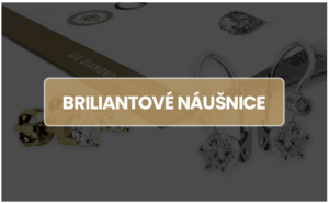 Dlaždice – briliantové náušnice