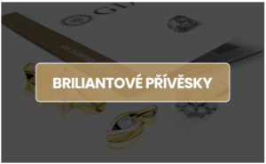 Dlaždice – briliantové přívěsky