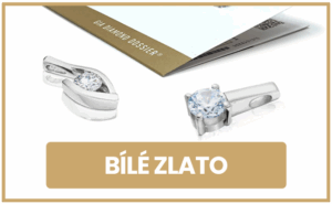 Dlaždice – briliantové přívěsky – bílé zlato