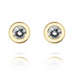 Diamantové náušnice model VVDiamonds 2 - 18k žlutého zlato