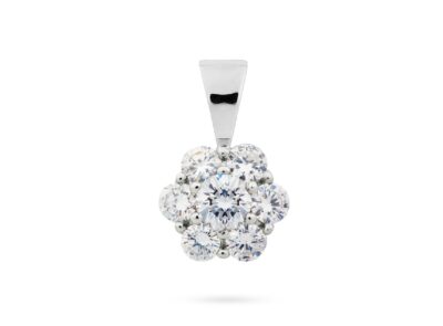 Diamantový přívěsek model VVDiamonds 8 - 14k bílé zlato