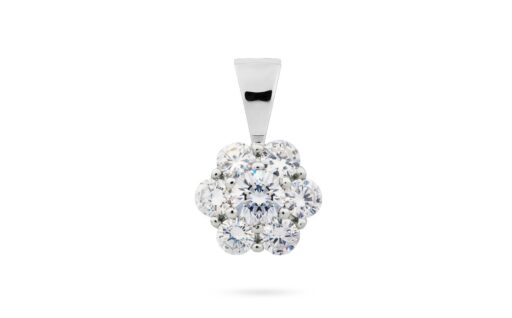 Diamantový přívěsek model VVDiamonds 8 - 14k bílé zlato