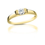 Diamantový prsten model VVDiamonds L14 - 18k žluté zlato