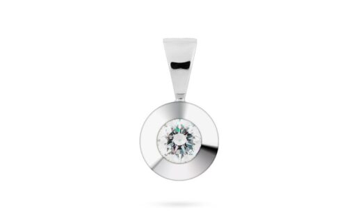 Diamantový přívěsek model VVDIamonds 1 - 14k bílé zlato