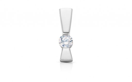 Diamantový přívěsek model VVDiamonds 11 - 14k bílé zlato