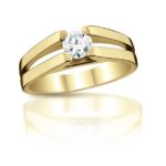 Diamantový prsten model VVDiamonds 24 - 18k žluté zlato