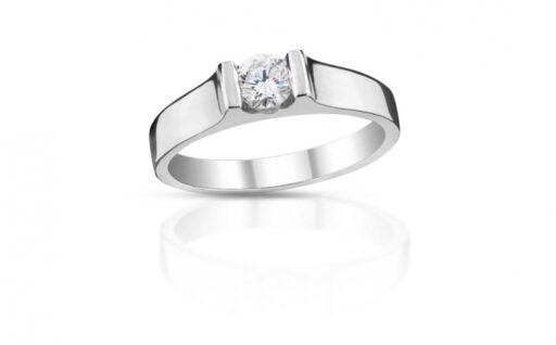 Diamantový prsten model VVDiamonds 14 - 14k bílé zlato