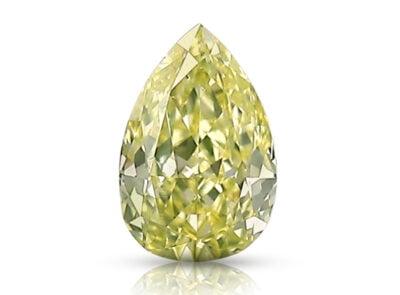 0.33ct Fancy Intense Yellow/SI1 s GIA certifikátem