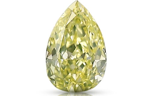 Žlutý diamant 0.33ct Fancy Intense Yellow/SI1 s GIA certifikátem
