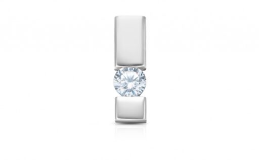 Diamantový přívěsek model VVDiamonds 15 - 14k bílé zlato