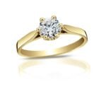 Diamantový prsten model VVDiamonds 30 - 18k žluté zlato