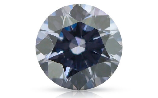 Modrý diamant 0.18ct BL2+ Fancy Gray-Blue/SI1 s ARGYLE a GIA certifikáty