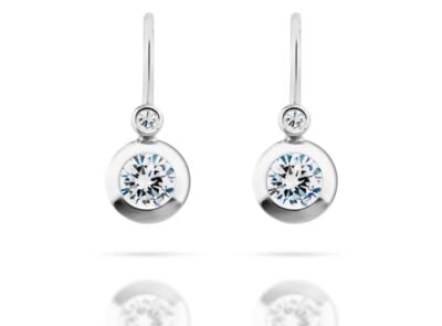 Diamantové náušnice model VVDiamonds 3 - 14k bílé zlato