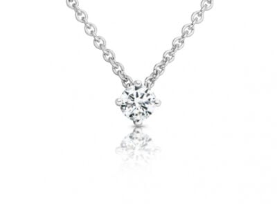 Diamantový přívěsek model VVDiamonds 24 - 14k bílé zlato